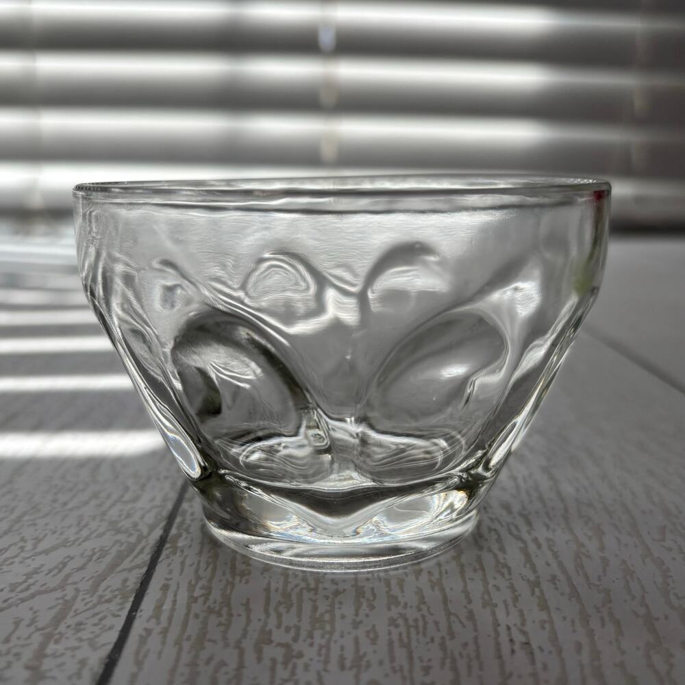 Vintage Thumbprint Dessert Dish Set of 2